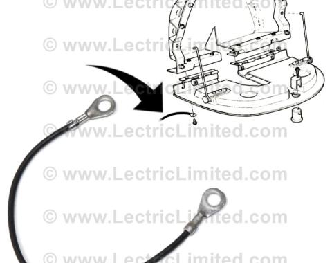 Lectric Limited 1963 Chevrolet Corvette Ground Wire VGW6300GB