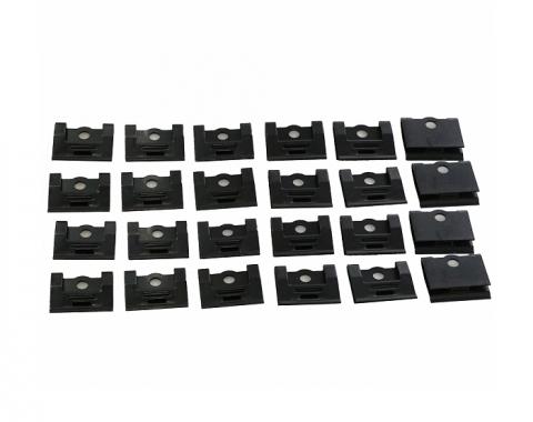 Corvette Windshield Molding Clips, Outer, Coupe, 1964-1967