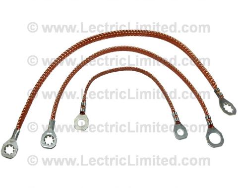 Lectric Limited 1979-1980 Chevrolet Corvette Ground Strap Set VGS7980W