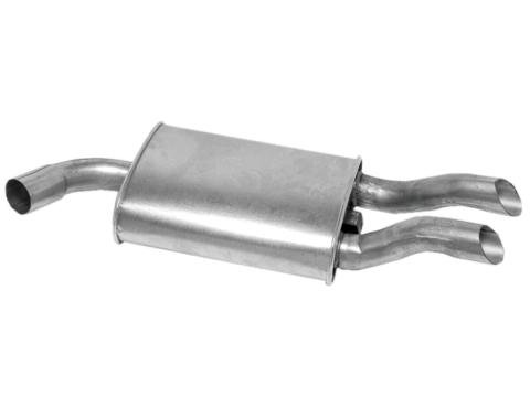 Corvette SoundFX Muffler, Stock Reproduction, Left, 1985-1990