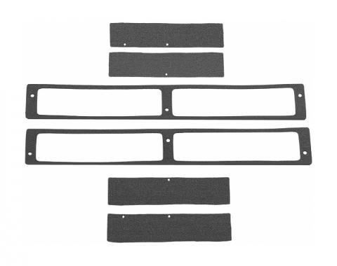 Corvette Astro Body Vent Seal Kit, Rear, 1968