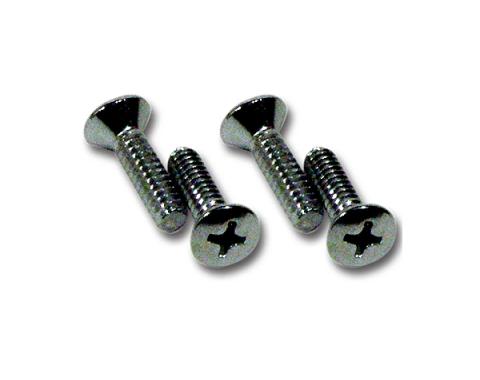 Redline Restomotive® 1965-1967 Chevrolet Corvette Side Exhaust Rear Cover Lower Screws