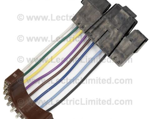 Lectric Limited 1967-1968 Buick / Chevrolet / Oldsmobile / Pontiac Steering Column Turn Signal Switch Adapter Harness 38127