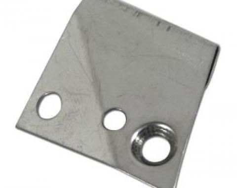 Corvette T-Top Stainless Steel Molding, Left Corner, 1968-1977