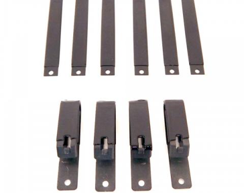 Corvette Vacuum Hose Clamp Set, Best Quality, 1975-1977