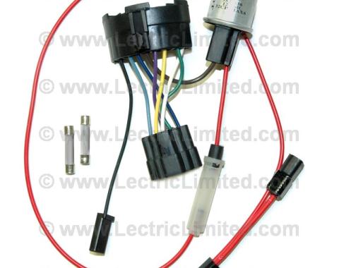 Lectric Limited 1963 Chevrolet Corvette Steering Column Turn Signal Switch Adapter Harness VTS6300CKB