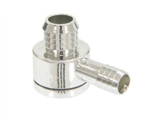 Corvette Power Brake Booster Check Valve, Chrome, 1964-1982