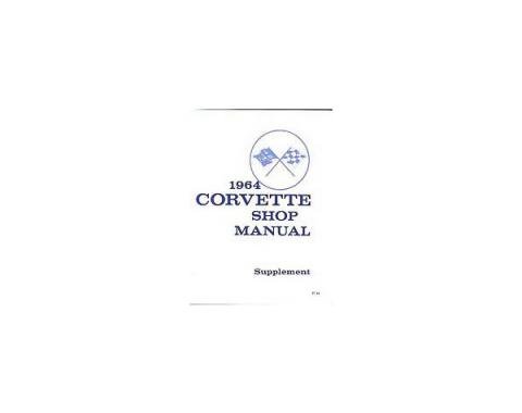 Corvette Service Manual Supplement, 1964