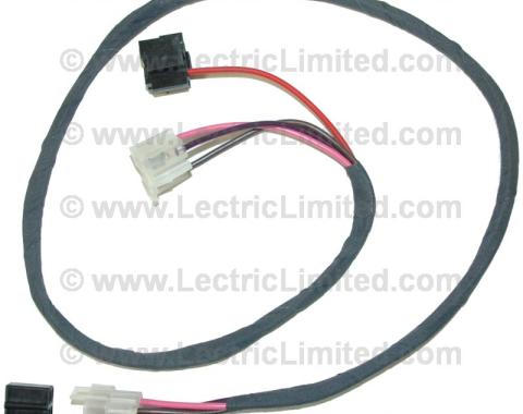Lectric Limited 1963-1967 Chevrolet Corvette Steering Column Ignition Switch Relocation Harness 90118