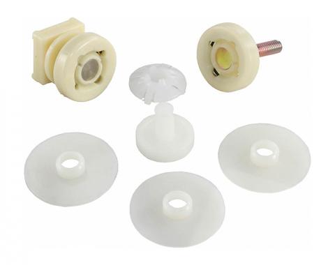 Corvette Door Glass Window Track / Lift Arm Rebuild Kit, 1968-1977