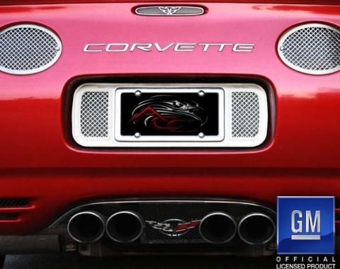 American Car Craft 1997-2004 C5/Z06 Corvette - Rear Bumper Letter Set, Polished Finish 032049