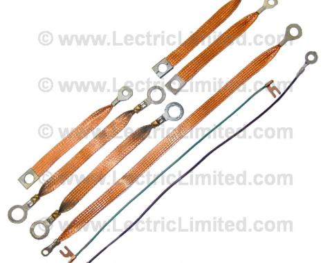 Lectric Limited 1955-1960 Chevrolet Corvette Ground Strap Set VGS5560