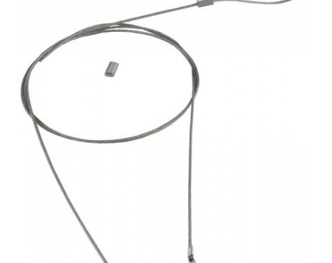 Corvette Emergency Hood Release Cable, 1968-1982