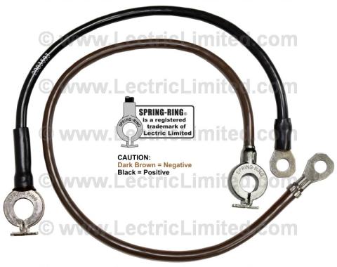 Lectric Limited 1963-1965 Chevrolet Corvette Battery Cable Set BC2004