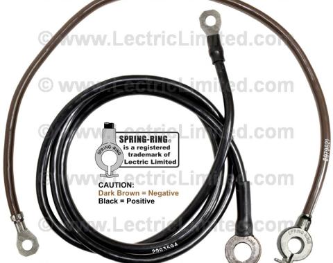 Lectric Limited 1964-1965 Chevrolet Corvette Battery Cable Set BC2008