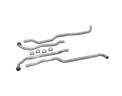 Corvette Exhaust Pipes, 2", 1963