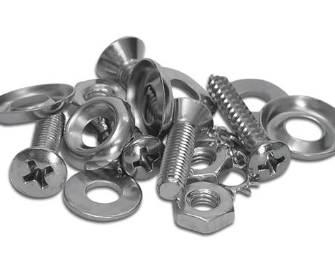 Redline Restomotive® 1959-1962 Chevrolet Corvette 20 Piece Package Tray Screw Set