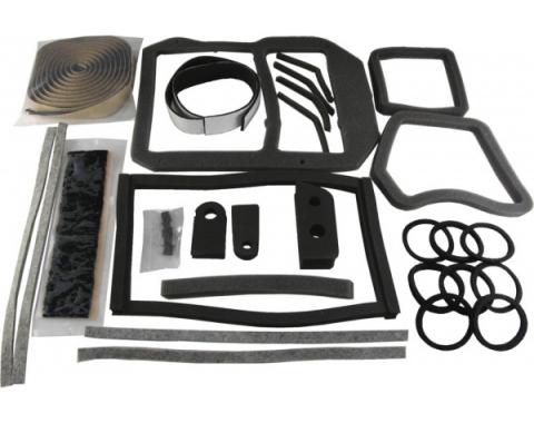 Corvette Heater Box Seal / Gasket Kit with Air Conditioning, 1978-1982
