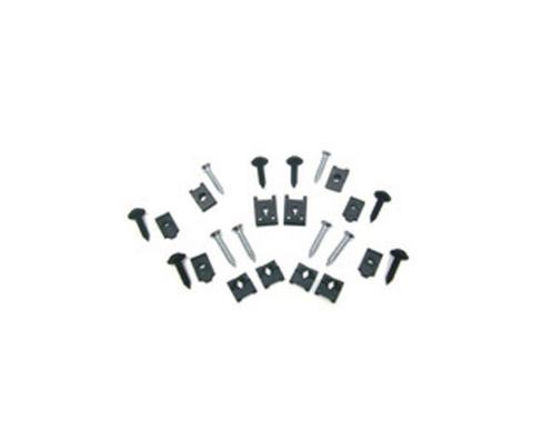 Redline Restomotive® 1970-1972 Chevrolet Corvette Front Grille Attaching Hardware Set