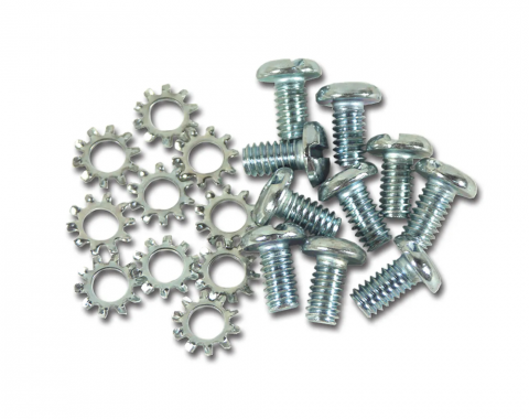 Redline Restomotive® 1955-1961 Chevrolet Corvette 10 PieceTiming Chain Cover Screw Set
