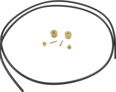 Corvette Engine Oil Gauge Pressure Line Kit, (69-74 Small Block 327/350 and 68 427), 1968-1973
